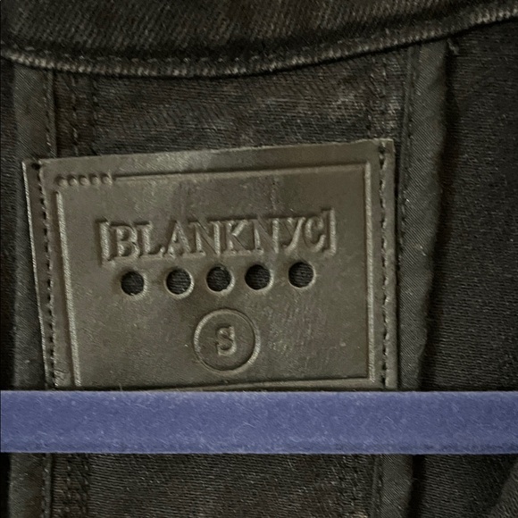 Blank NYC Black Denim Jacket - Picture 2 of 5